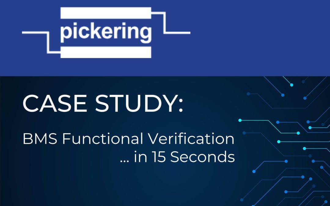 BMS Functional Verification … in 15 seconds