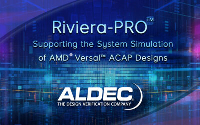 Riviera-PRO Supports System Simulation of AMD® Versal™ ACAP Designs